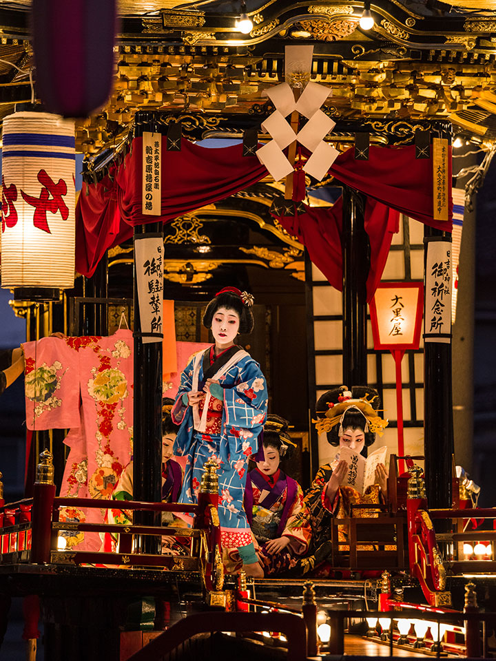 「加賀の國の文化伝統」部門 最優秀賞　笹尾康弘さんの作品「歌舞伎と生きる町」